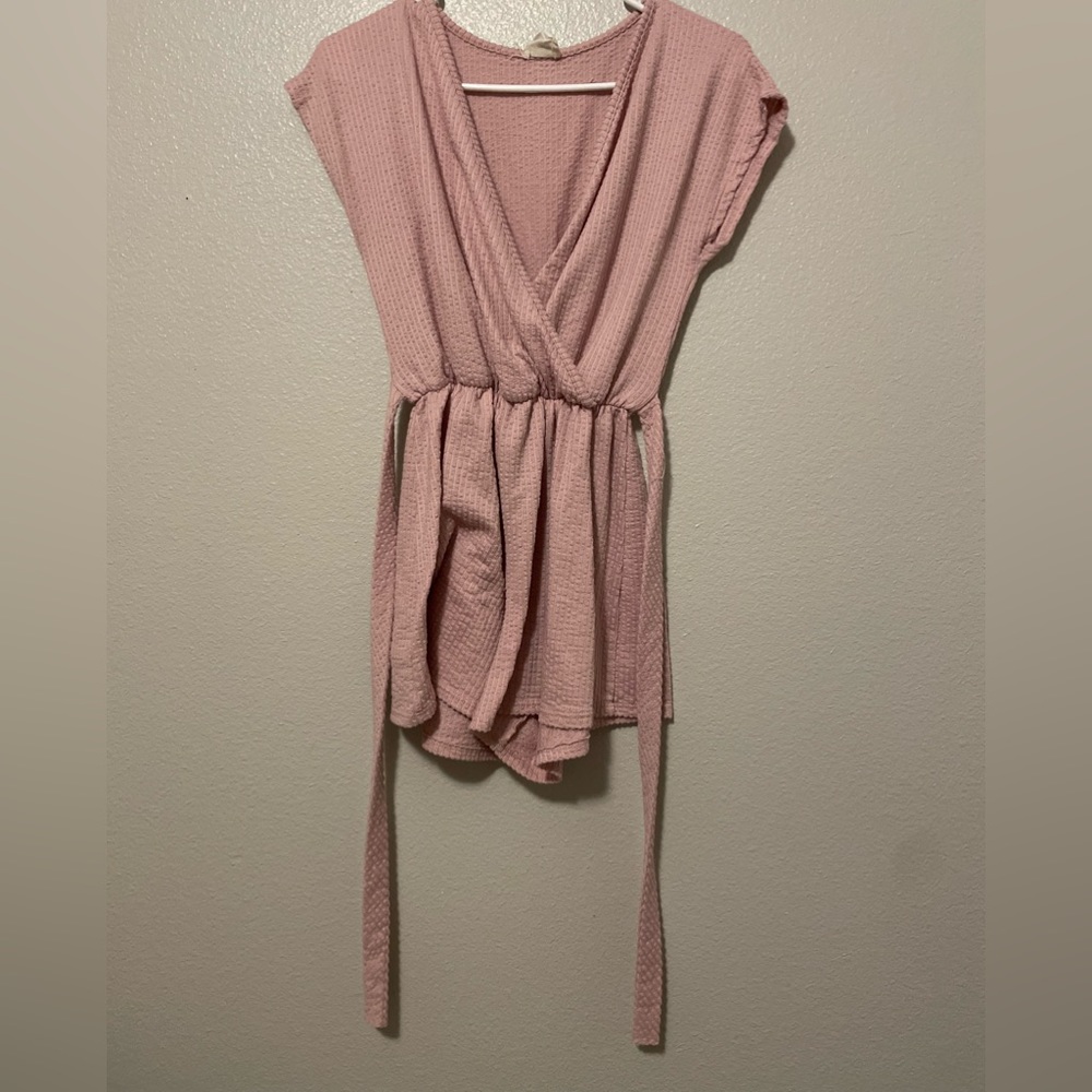 Pink romper